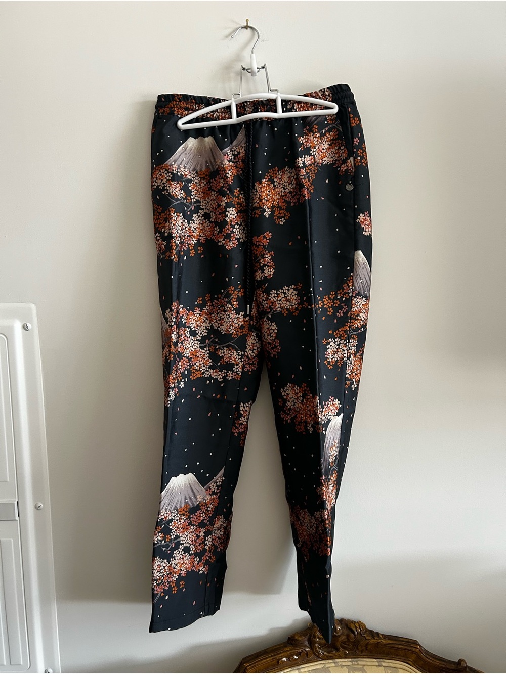 Scotch and Soda Stargazer Pants Cherry Blossoms Mount Fuji DAMAGED